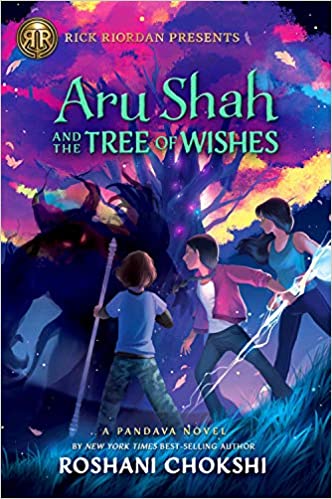 cover photo of Aru Shah and the Tree of Wishes by Roshani Chokshi